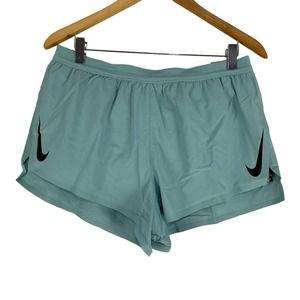 Nike Shorts Men's Medium Running Shorts Dri-Fit Adv Aeroswift Blue 2" Inseam NWT